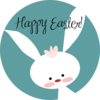 Happy Easter Bunny Clip Art